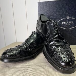 Prada Wingtip Oxford Shoes
